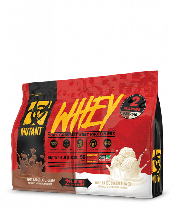 MUTANT WHEY DUAL CHAMBER BAG 4LB - Bay Supplements