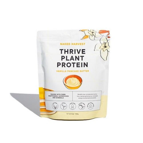 NAKED HARVEST THRIVE PLANT PROTEIN 500G - Bay Supplements