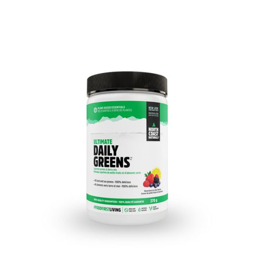 NORTH COAST NATURALS ULTIMATE DAILY GREENS 270G - Bay Supplements