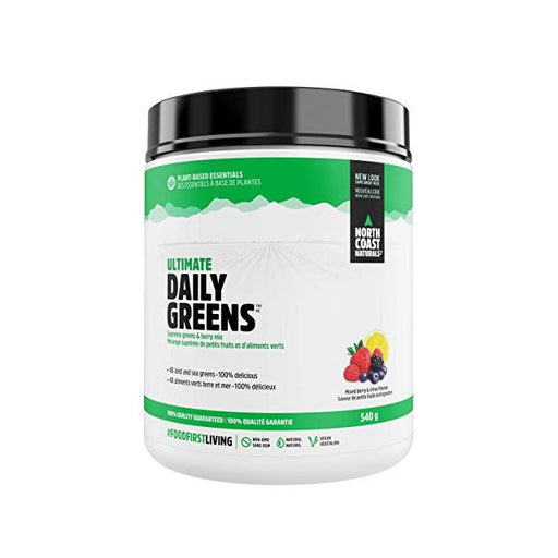 NORTH COAST NATURALS ULTIMATE DAILY GREENS 540G - Bay Supplements