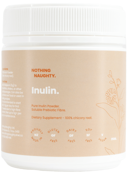 NOTHING NAUGHTY INULIN 250G - Bay Supplements