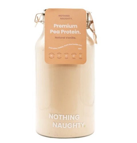NOTHING NAUGHTY PEA PROTEIN 1KG - Bay Supplements