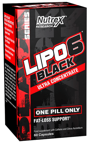 NUTREX LIPO 6 BLACK ULTRA CONCENTRATE 60 CAPS - Bay Supplements