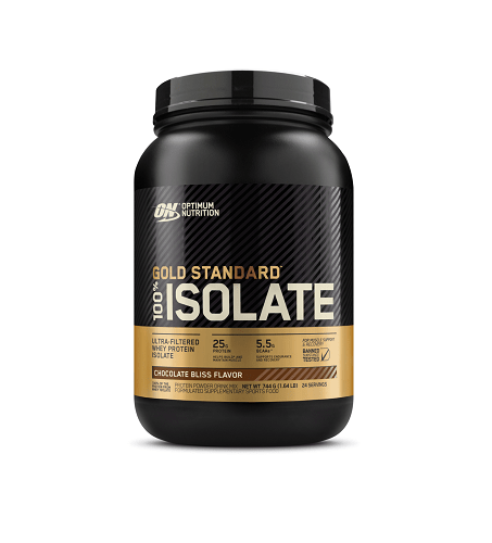OPTIMUM NUTRITION GOLD STANDARD 100% WHEY ISOLATE 1.6LB - Bay Supplements
