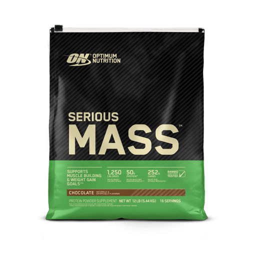 OPTIMUM NUTRITION SERIOUS MASS 12lb - Bay Supplements