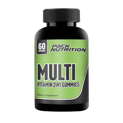 PACK NUTRITION MULTI VITAMIN 2 IN 1 GUMMIES - Bay Supplements
