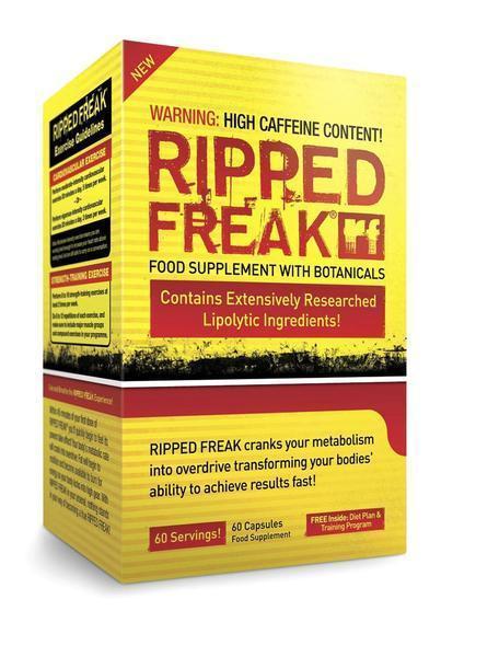 PHARMAFREAK RIPPED FREAK 60 CAPS - Bay Supplements - Fat Burner - Fat Burners