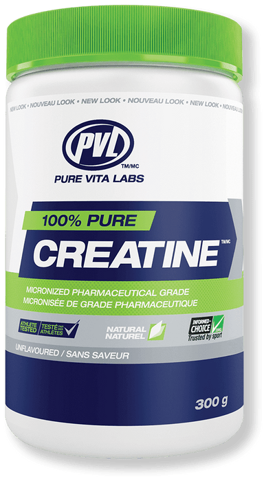 PVL 100% PURE CREATINE PHARMACEUTICAL GRADE 300G - Bay Supplements - Creatine