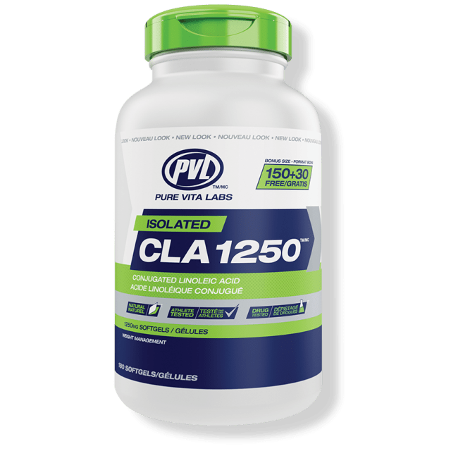 PVL ISOLATED CLA 1250 180CAPS - Bay Supplements - Fat Burner Carnitine & Non Stimulant - Fat Burners