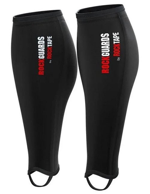 ROCKTAPE ROCKGAURD SHIN GUARDS BLACK - Bay Supplements - Accessories
