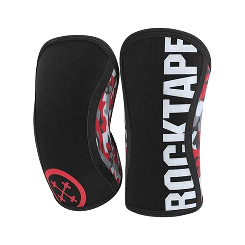 ROCKTAPE ASSASSINS KNEE SLEEVE 5MM RED CAMO