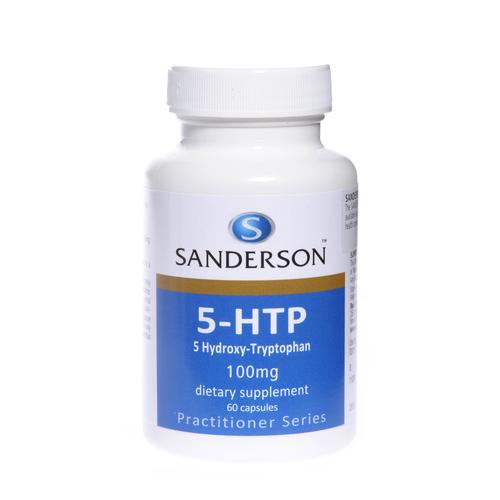 SANDERSON 5 - HTP 100MG 60 CAPSULES - DATED 12/24 - Bay Supplements