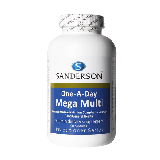 SANDERSON ONE - A - DAY MEGA MULTI 90 CAPSULES - Bay Supplements