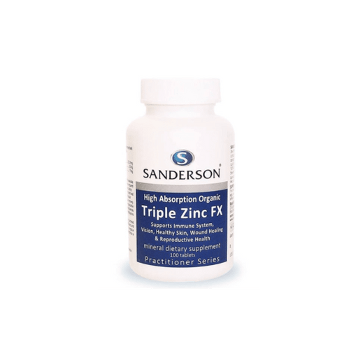 SANDERSON TRIPLE ZINC FX 100 TABLETS - Bay Supplements - General Health - Muscle Growth
