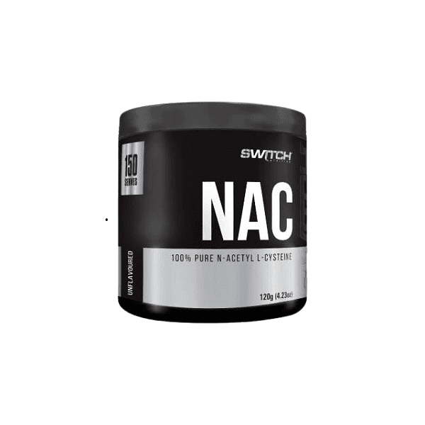 SWITCH NUTRITION ESSENTIALS N-ACETYL L-CYSTEINE (NAC) 150 SERVE - Bay Supplements - General Health - Amino Acids/BCAA