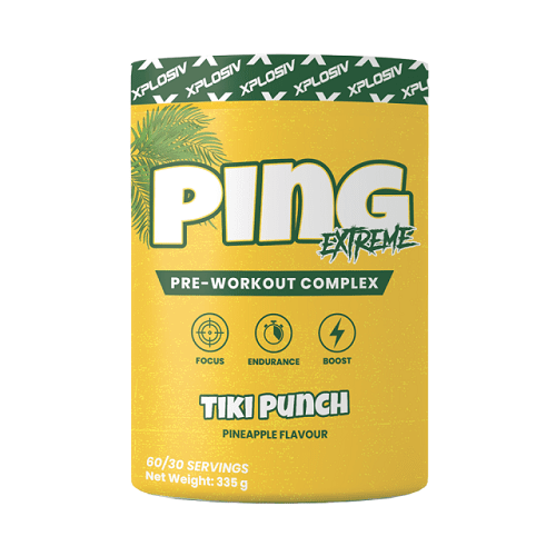 XPLOSIV PING XTREME PRE - WORKOUT 30/60 SERVE - DATED 6/25 - Bay Supplements
